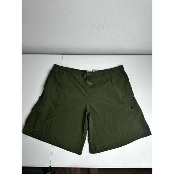 Columbia Cascade Creek Ii Water Short Mens Size Xl Green 9" Inseam *Read Notes - Picture 1 of 12
